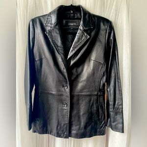 Jones NY Black - Buttery Soft - Leather Jacket